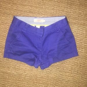 J crew Royal Blue Chino Short